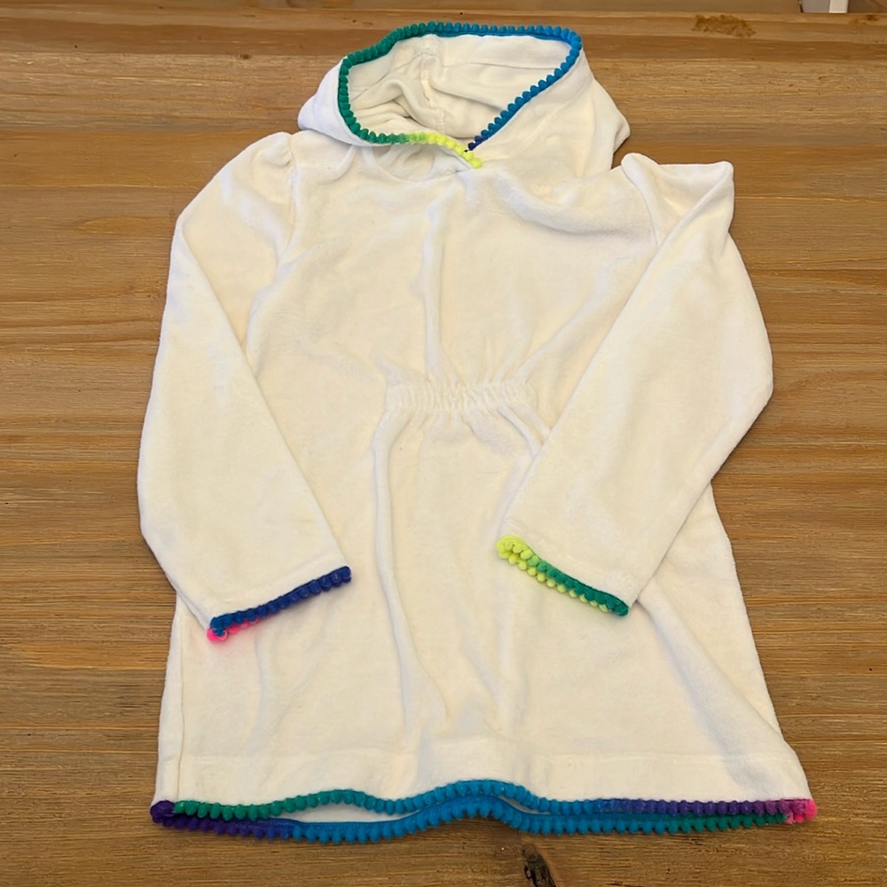 Toddler Girl Long Sleeve Swim Cover Up